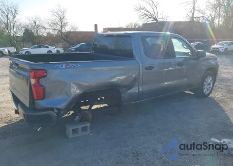 2019 Chevrolet Silverado 1500 Custom from USA, damaged, VIN 3GCPYBEH7KG304569